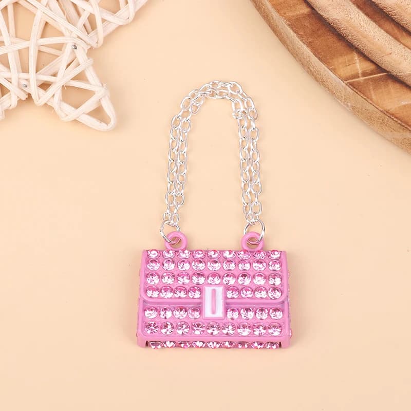 Accessoires DIY en alliage, pendentifs, accessoires pour cheveux, chaîne de parfum entièrement serti