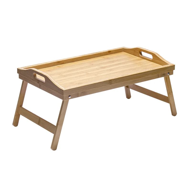 Plateau de table de petit déjeuner pour canapé, lit et manger.