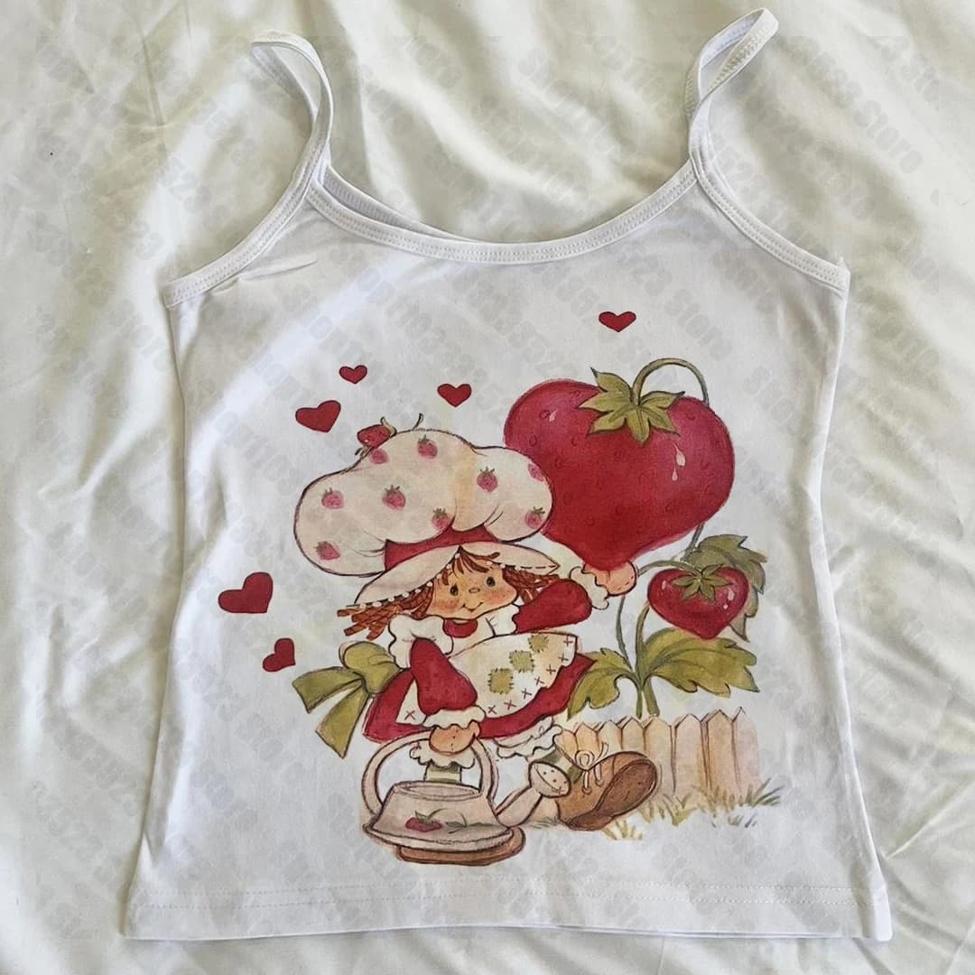 Y2k Style Streetwear esthétique graphique gilet Punk gothique rétro impression décontracté bébé rése