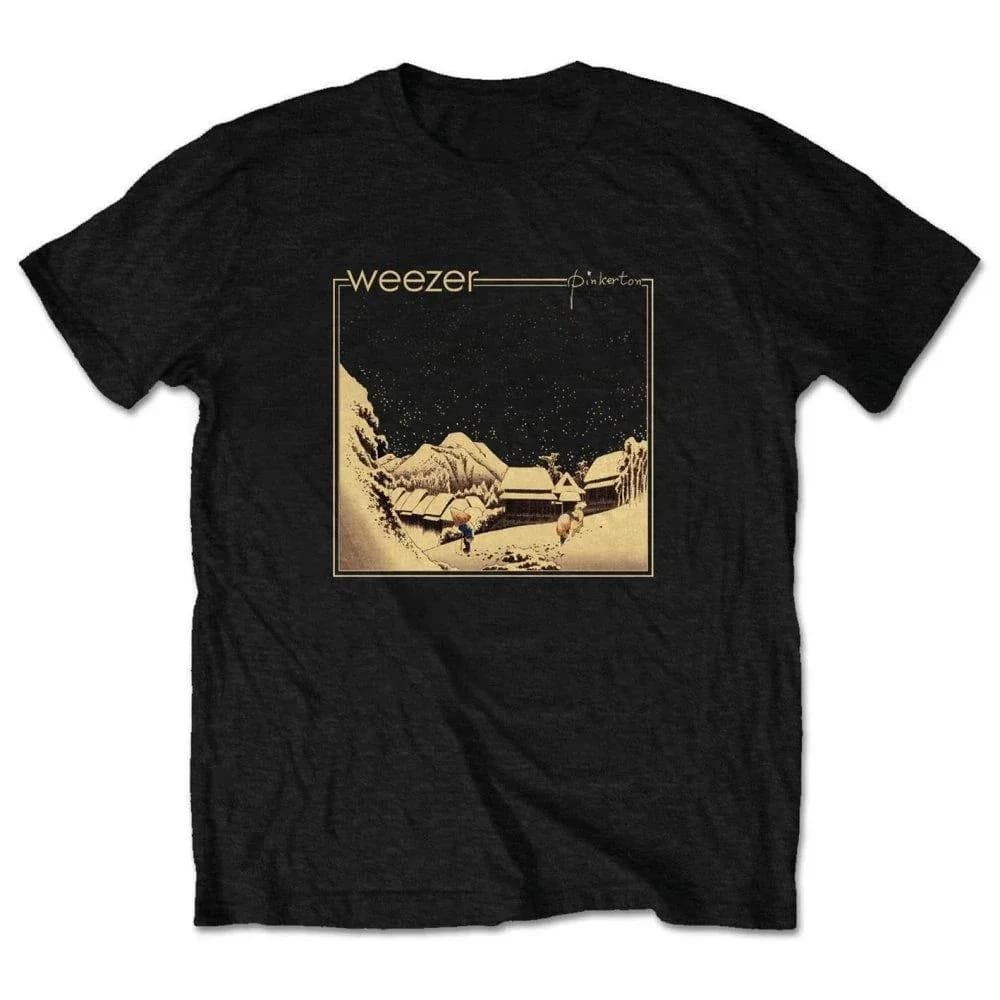 Weezer Pinkerton T-shirt de couverture d'album, t-shirt rock alternatif pour hommes, parfait pour le