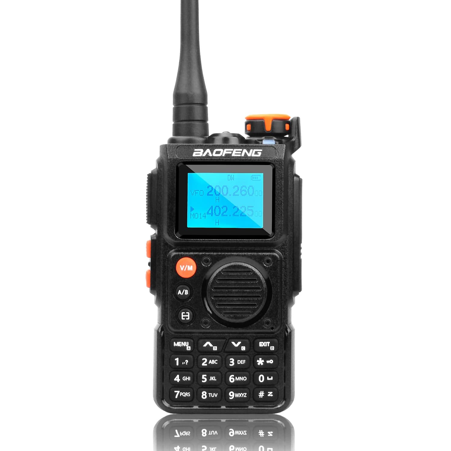 Baofeng-Bande aérienne sans fil multibande K6, 2m, 70cm, VHF, UHF, pour touristes, freq, copie, supp