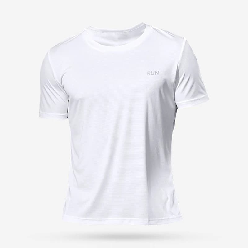 Été hommes séchage rapide course musculation chemises Sport gymnase t-shirt hommes à manches courtes