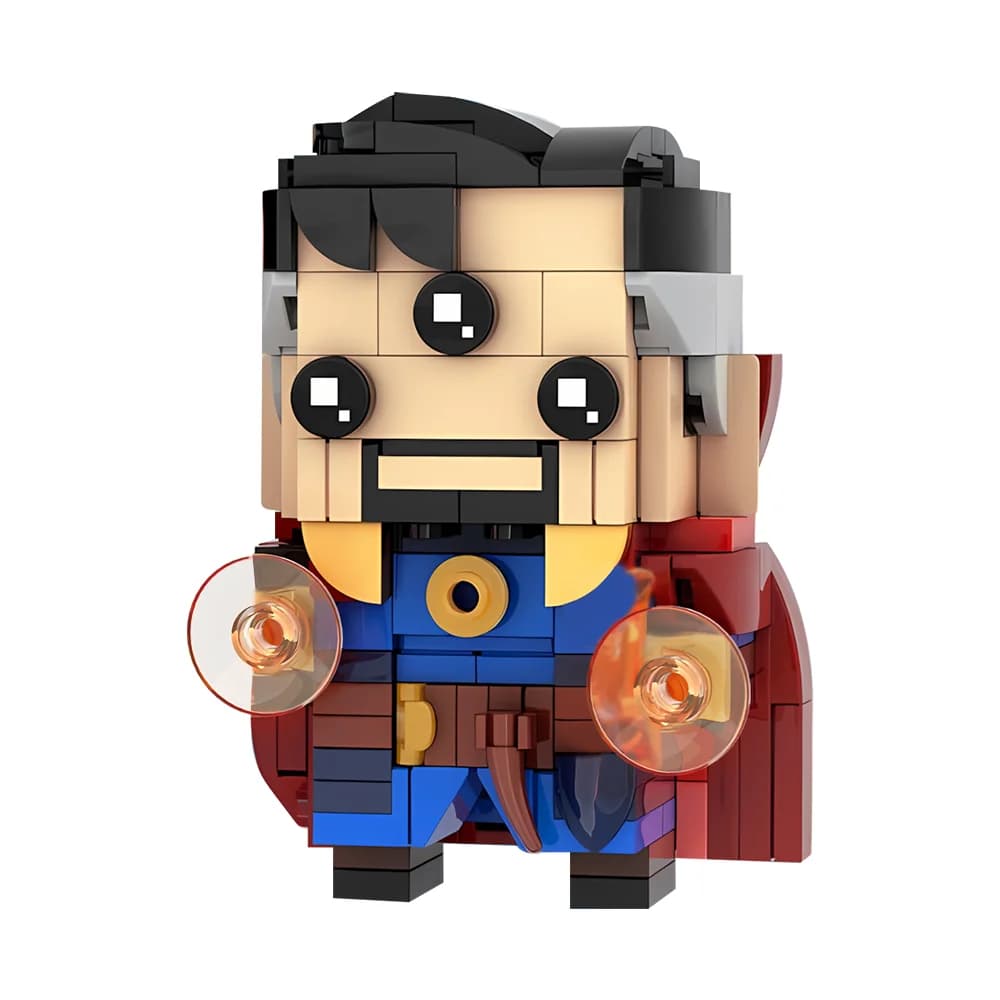 Gobricks MOC film docteur Brickheadzs blocs de construction modèle fou multivers personnages briques