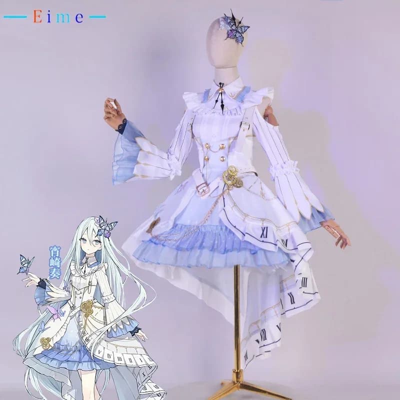 PJSk Yoisaki Kanade Cosplay Costume jeu Cosplay robe Costume Halloween carnaval uniformes sur mesure