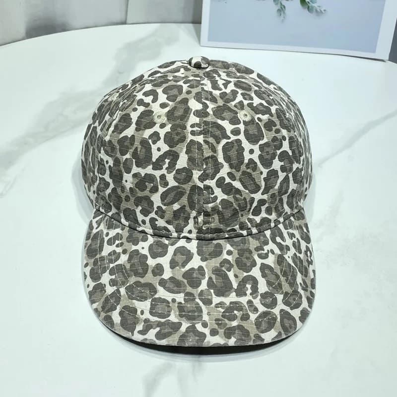 Casquettes de baseball rétro à imprimé léopard pour hommes et femmes, mode printemps et été, protect