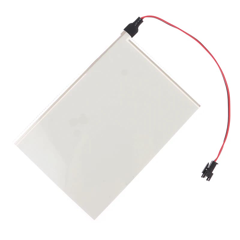 Rétro-éclairage LED électroluminescent avec onduleur DC 12V, panneau lumineux, 15x13.5cm