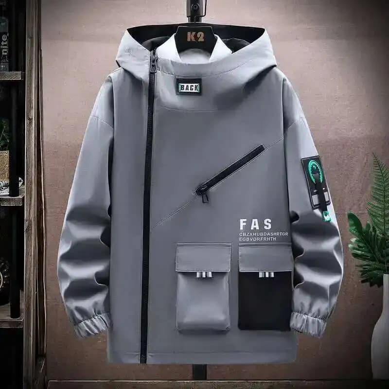 HKSH printemps automne nouveaux manteaux jeunesse à la mode beau hommes marée Chic polyvalent vestes