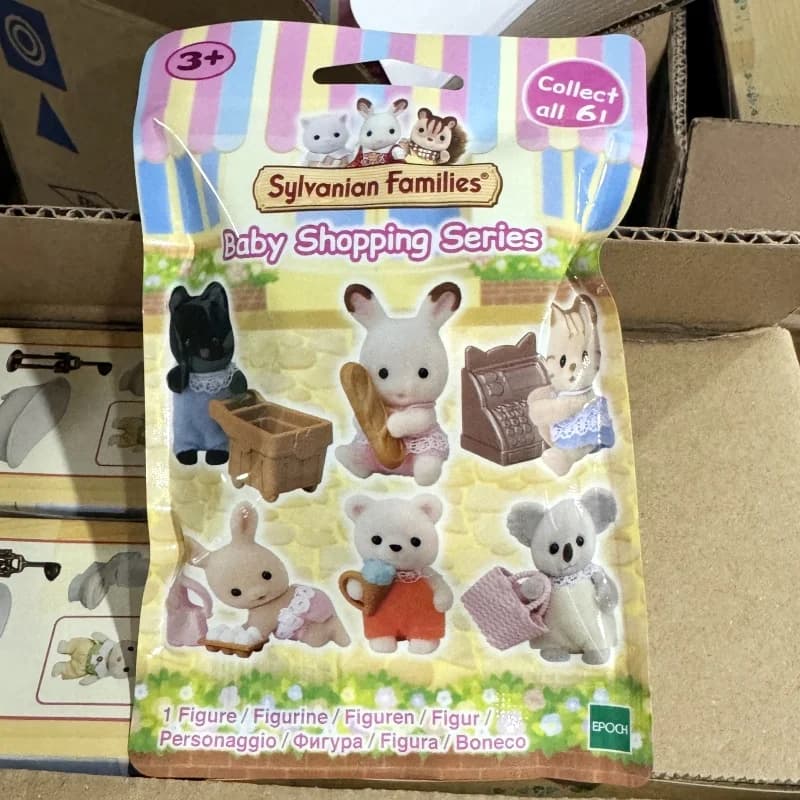 Sylvanian Families Anime Figures, Highbranch Girafe, Animal Set, Baby Butter Figrues, Room Ornements