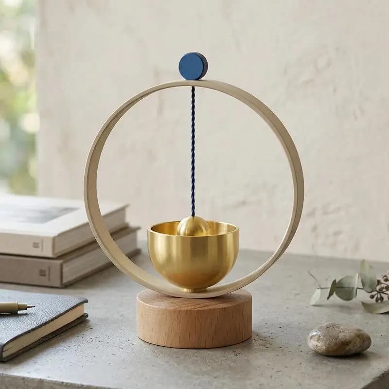 Carillon éolien de méditation pour la relaxation du yoga, ornement spirituel de guérison des 7 chakr