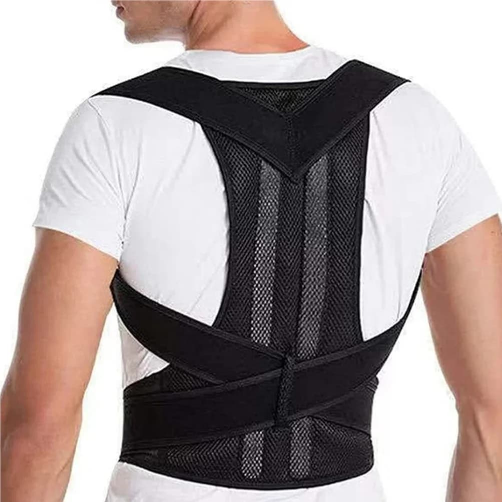 Correcteur de posture pour hommes et femmes, attelle arrière complète réglable, redresseur d'épaule