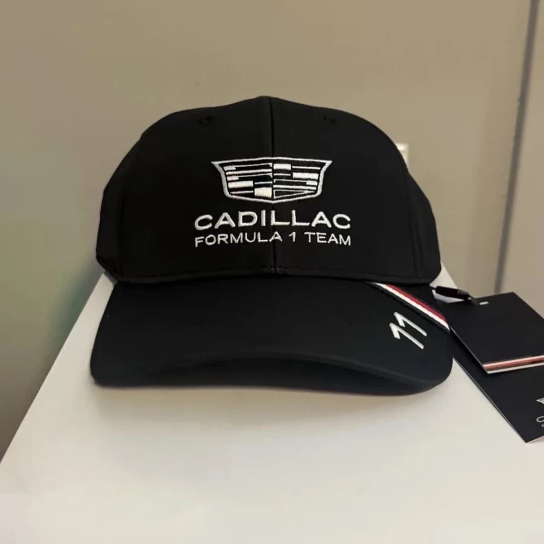 Casquette de baseball Cadillac 2026 Sergio Perez, casquette de supporter de l'équipe Cadillac, casqu