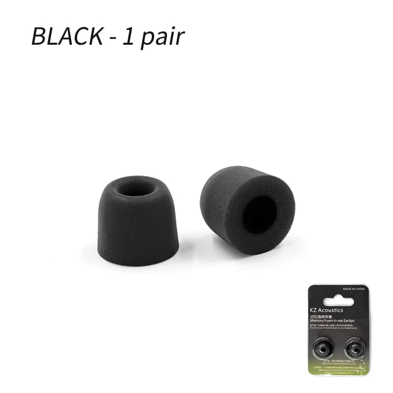 KZ – oreillettes confortables en mousse à mémoire de forme, isolation du bruit, mise à niveau, améli