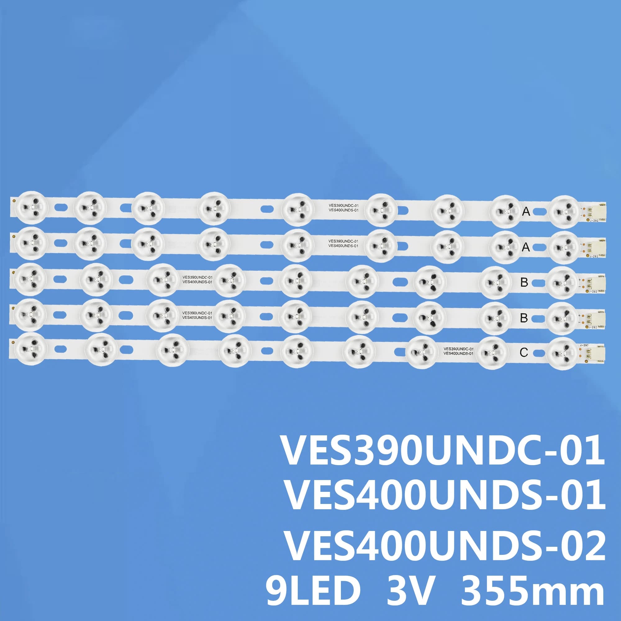 Nouvelles barres TV LED pour VESTEL K40DLV2F VES400UN VES400UNDS01B D40F185N3C VES390UNDC 01 40 BMS 