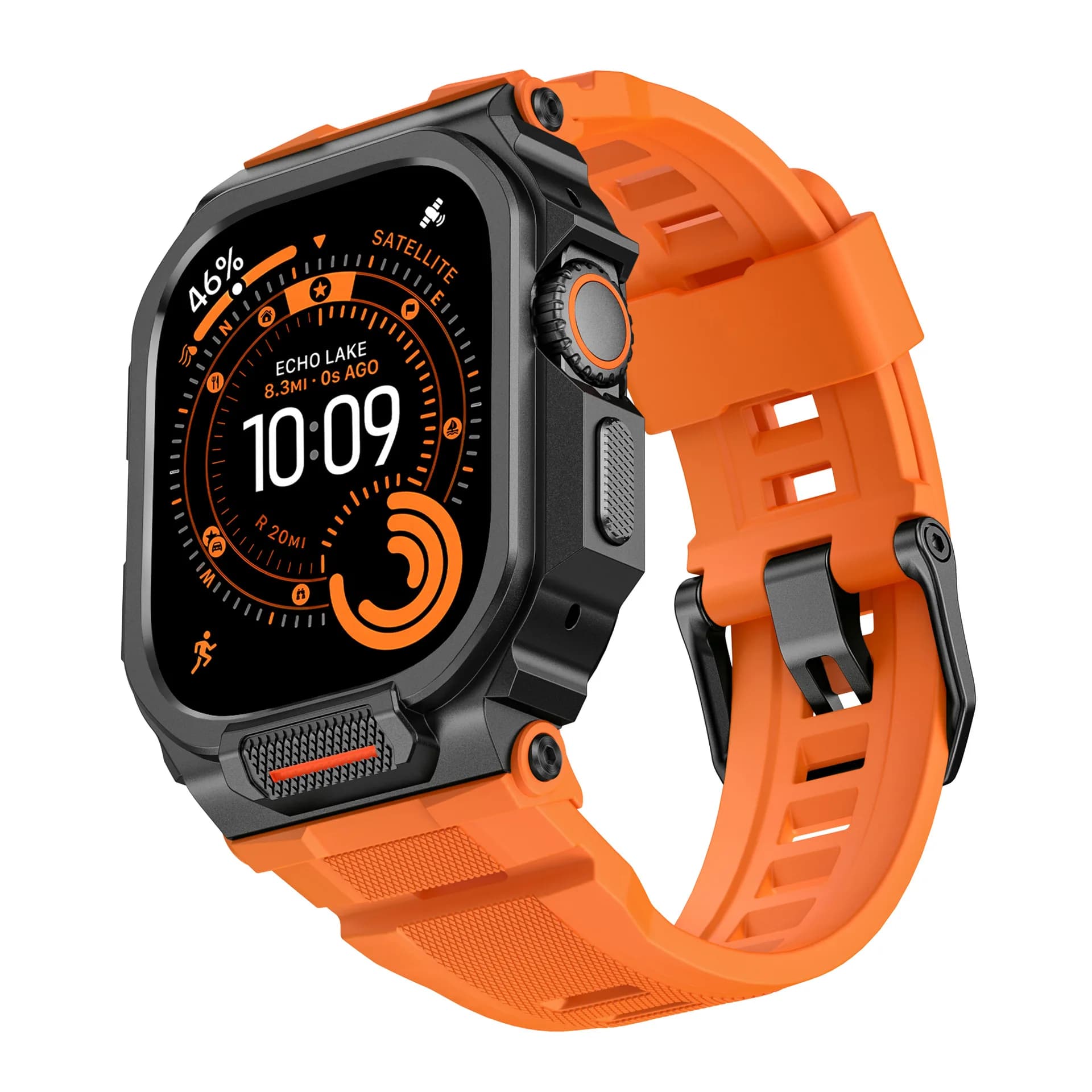 Boîtier + Bracelet pour Apple Watch Ultra 3 2 49mm, Kit de Modification, Bracelet Iwatch Ultra 3 2 1