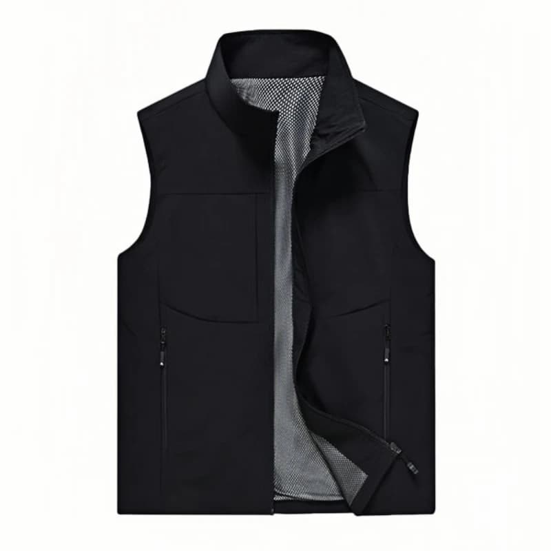 Gilets pour hommes décontracté hiver polaire gilets chauds mode gilets thermiques vestes sans manche