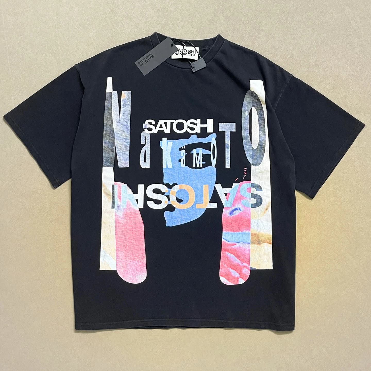 T-shirt noir vintage Satoshi Nakamoto pour hommes et femmes, t-shirt surdimensionné de la meilleure 