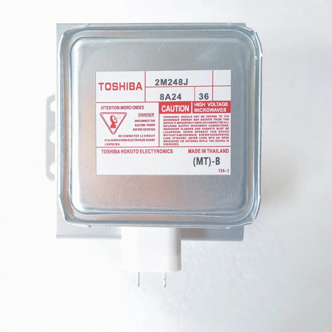 Nouveau pour TOSHIBA refroidi par air industrie four à micro-ondes magnétron 2M248J 1000W accessoire