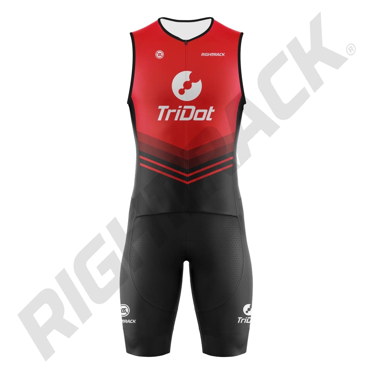 Combinaison unisexe Pro TriDot TriDuvet, Trisuit Racesuit, Natation, Cyclisme, Course à pied, Compét