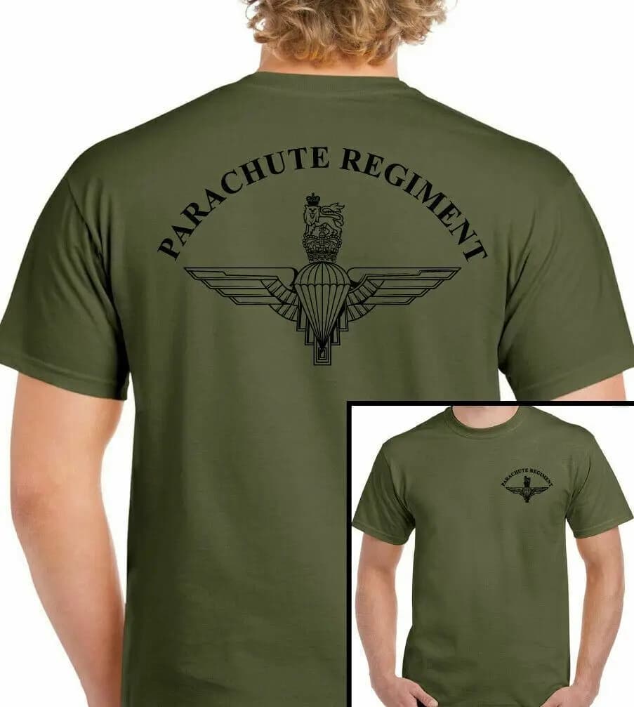 T-shirt du régiment des parachutistes pour hommes, 1 2 3 4 10 Para SFSG, Forces aériennes, t-shirt d