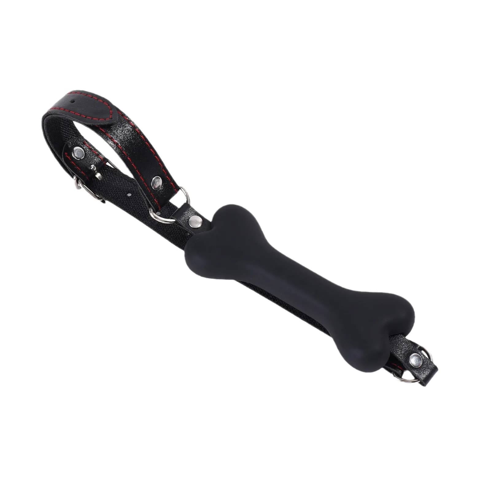 BDSM sexe harnais bouche jouets pour adultes Silicone chien os balle Gag bouche ouverte Gag balle Bd