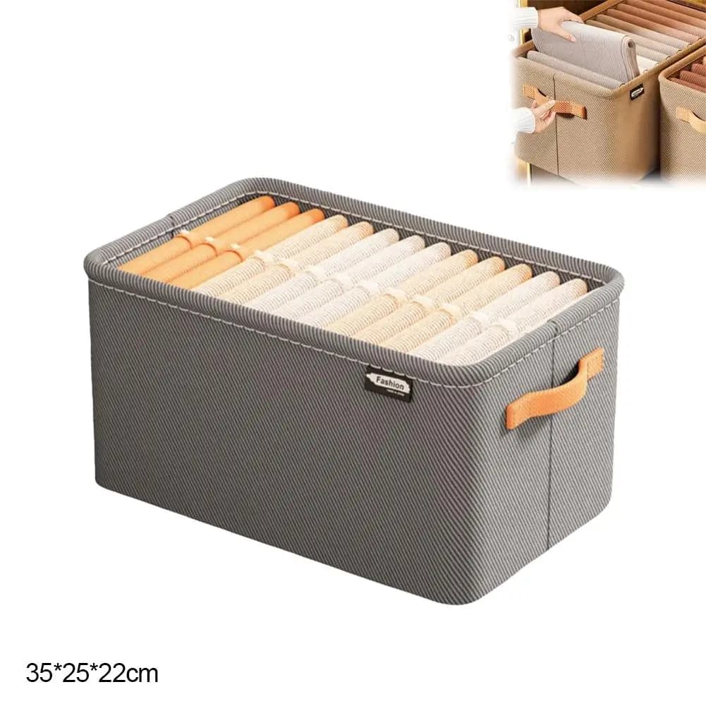 Organisateur de vêtements épais pour pantalons, pulls, jeans, boîte de rangement pour armoire et tir