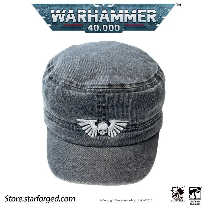 Casquette de baseball Warhammer 40K Visor Starforged Astra Militarum, nouvelle casquette à visière d
