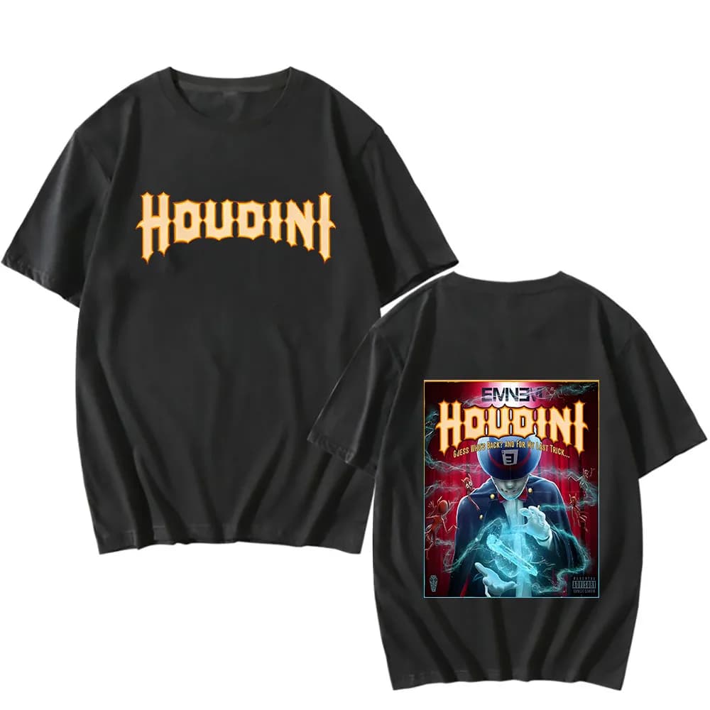 Eminem-T-shirt unisexe Song Houdini, vêtements Harajuku, coton vintage, t-shirts graphiques Y-Street