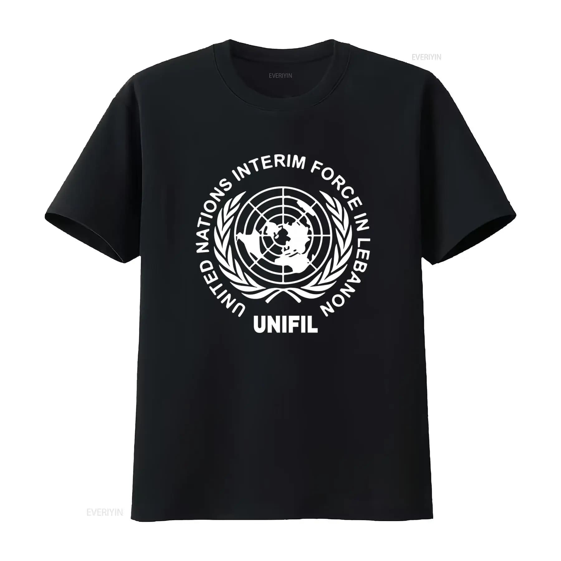 T-shirt UNIFIL (Forces Interimaires des Nations Unies au Liban) Droits des femmes et des hommes, Qua