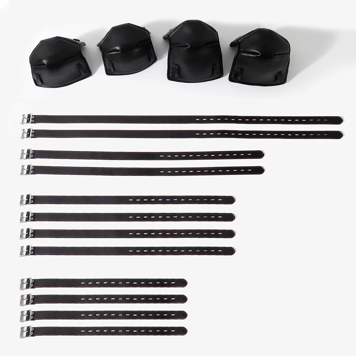 Kits BDSM pour adultes, jouets pour ramper, genou, coude, menottes, jeu de chiot, ensemble de Bondag