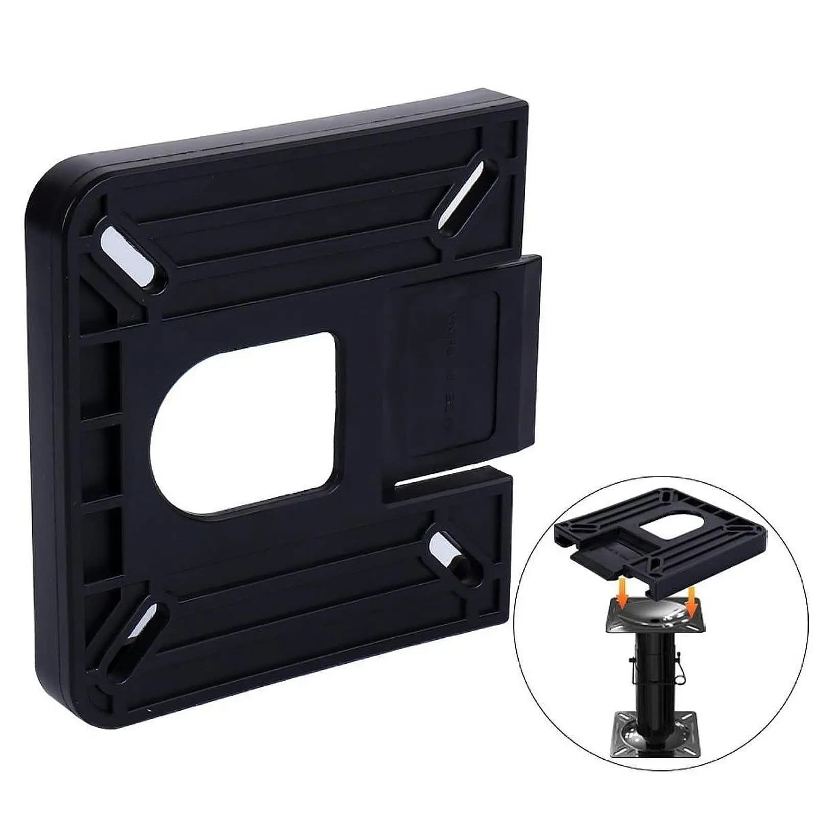 Base de montage de siège de bateau, pratique, Portable, Premium, facile à installer, pièces de recha