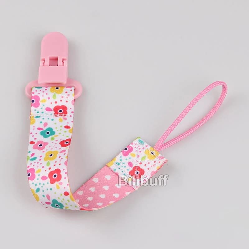 Accessoires pour bébé, produits pour nouveau-nés, Clip de sucette en toile de jute, fleur, chaîne An