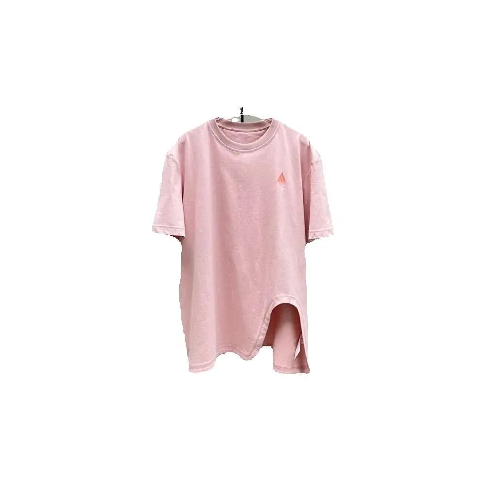 Chemise T-shirt Femme Tendance 2026 – Pur Coton, Asymétrique, Coupe Ample, Style Décontracté, Inspir