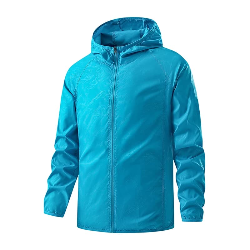 LNGXO-Vestes de randonnée imperméables pour hommes et femmes, coupe-vent de protection solaire, mant