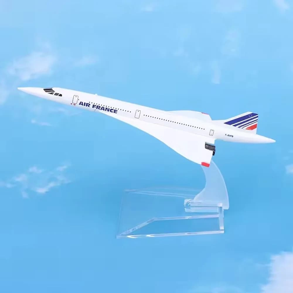 16cm 1:400 échelle Concorde Air France avion modèle avion de ligne alliage moulé sous pression modèl
