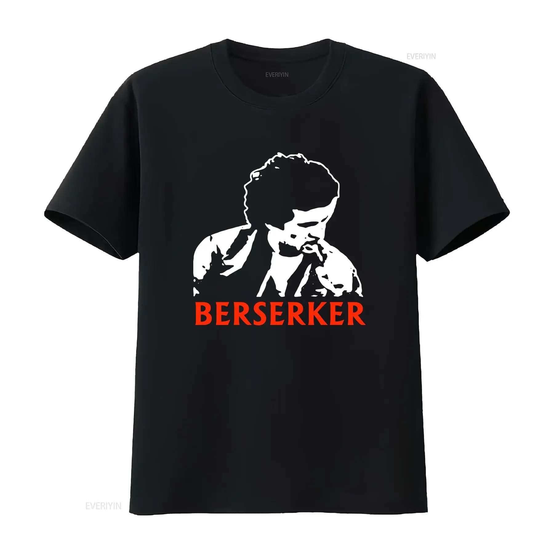 T-shirt rétro Clerks Berserker Cult Movie, vintage, délavé, polyvalent, streetwear, doux, légèrement