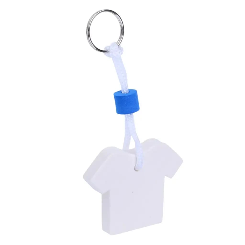Porte-clés flottant pour la pêche en mer, forme d'ancre, bleu, sports nautiques, canoë, bateaux pneu