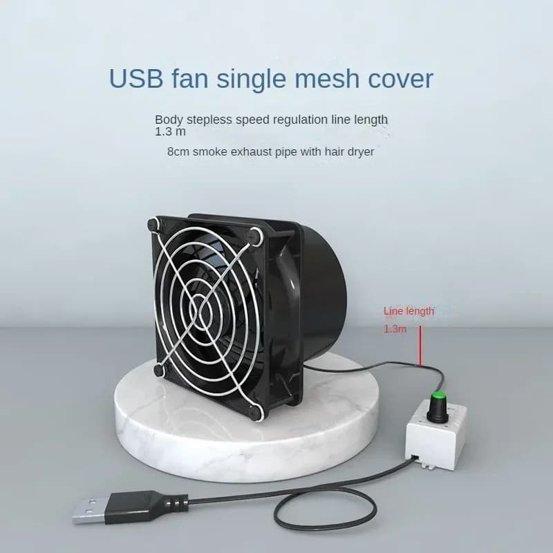 Simple petit hotte d'extraction USB sans Installation ventilateur d'extraction de Ventilation de cui