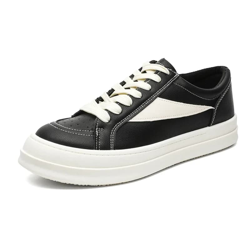 Chaussures de skateboard pour hommes, style streetwear, chaussures de créateur noires originales, ba