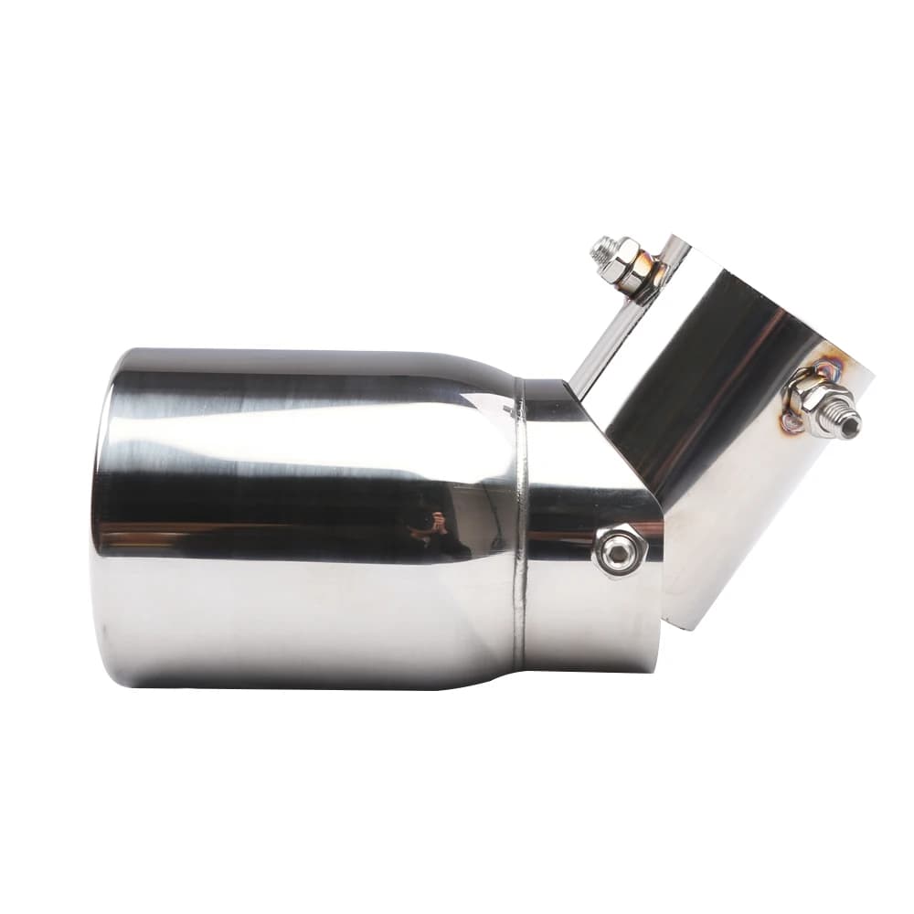 Embout d'échappement en acier inoxydable 63mm/3.5 "89mm réglable universel adapté pour voiture SUV p
