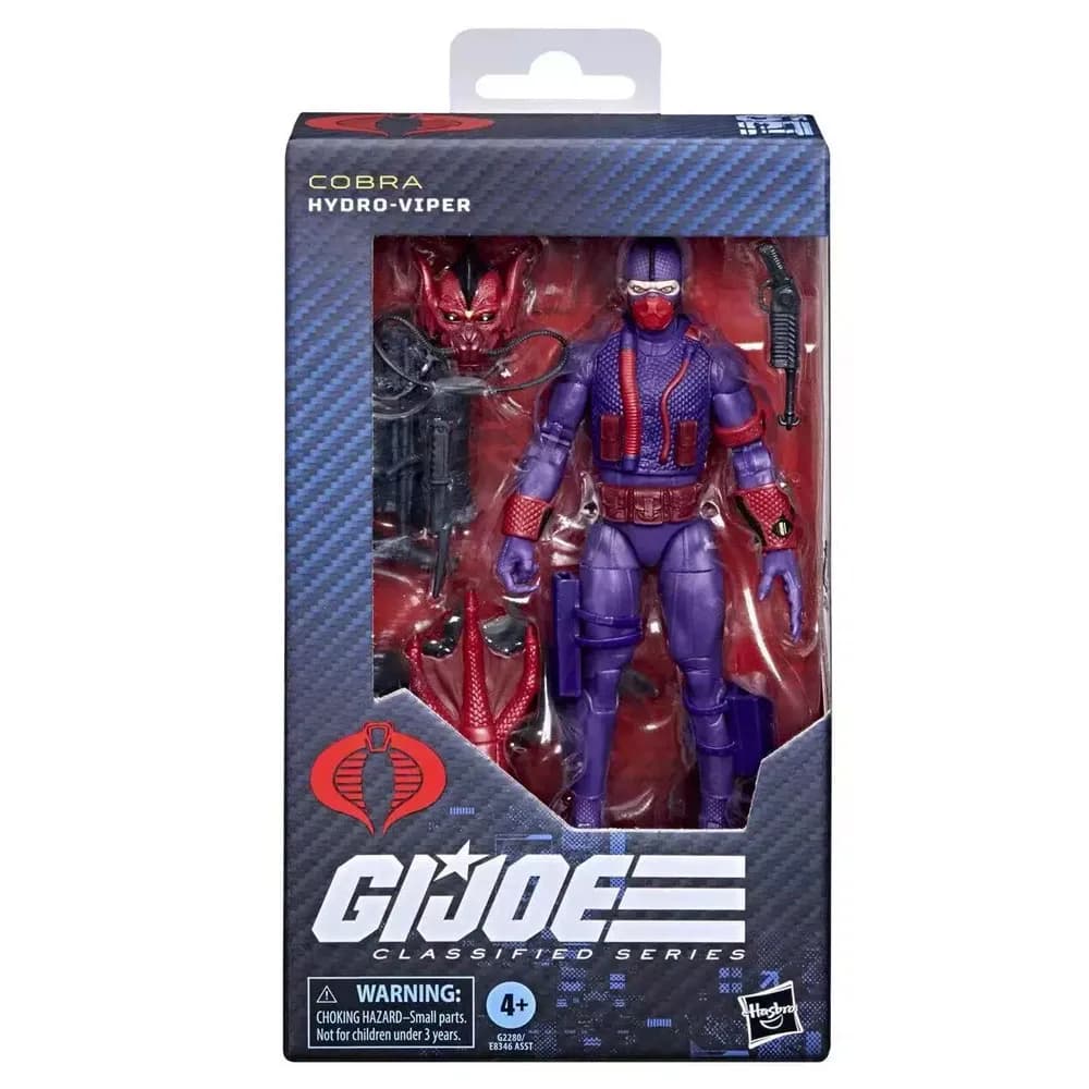 Hasbro G.I. Série Joe Classified # Figurine d'action Hydro-Viper 199 de 15 cm, modèle original de co