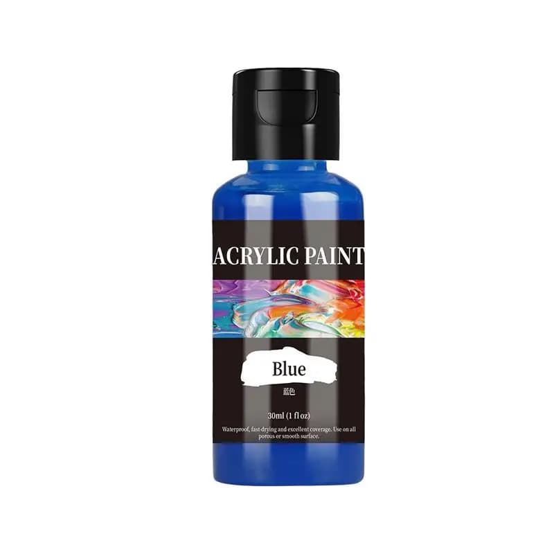 Haute qualité 30 Ml/bouteille peinture acrylique couleurs colorant peinture pour tissu vêtements pei
