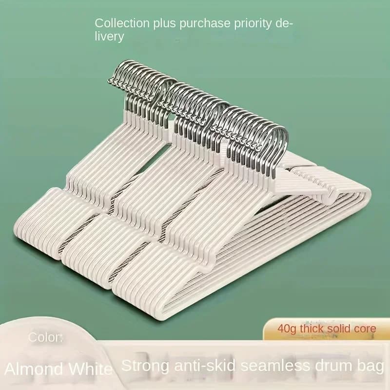 10/20 pièces Cintres à vêtements antidérapants, sans trace, robustes et durables pour le séchage et 
