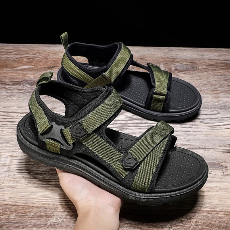 2025 été hommes sandales mode loisirs plage vacances sandales pour hommes chaussures légères nouveau