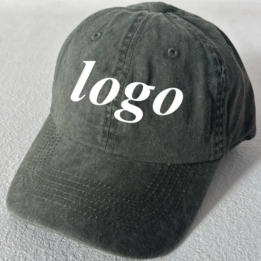 Casquettes de Baseball avec Logo personnalisé pour hommes, casquette Vintage délavée, unisexe, régla