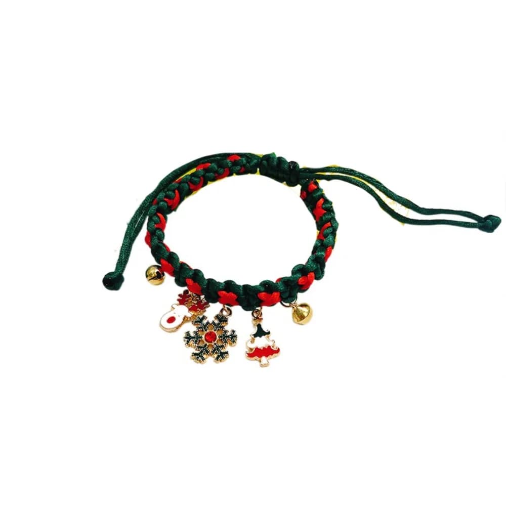 Accessoires pour animaux de compagnie collier de noël créatif pour animaux de compagnie exquis migno