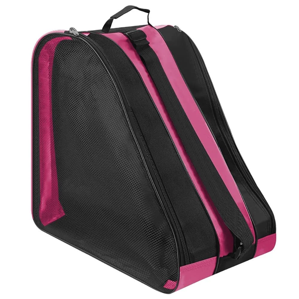 Accessoires sac de patins à roulettes de grande capacité sangles réglables respirantes étui de patin