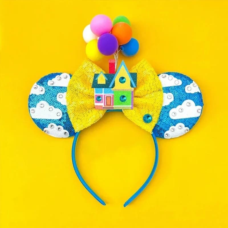 Disney UP bandeaux enfants casquette de grape SODA cheveux accessoires femmes couleurs ballon à Air 