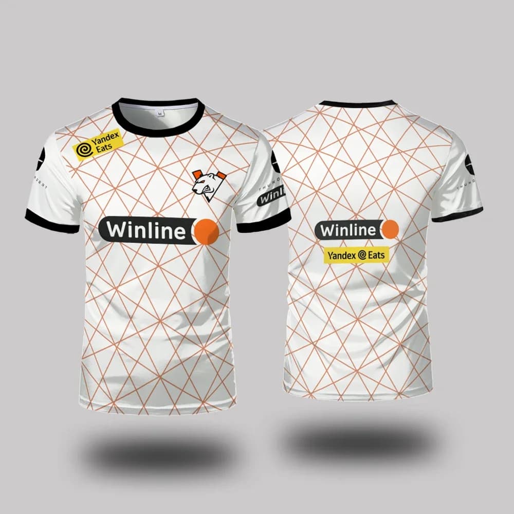 Uniformes du club d'e-sport Virtus.Pro, t-shirt respirant pour hommes et femmes, vêtements d'été déc