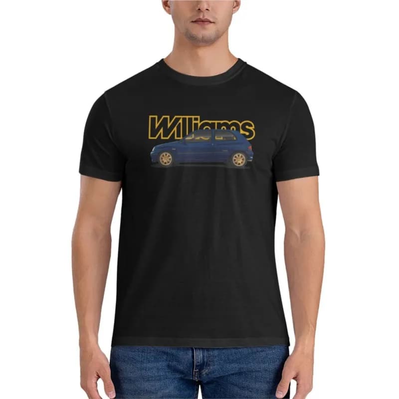 Clio Williams Hothatch Icon of the 90s T-shirt classique pour hommes, pack de t-shirts graphiques po
