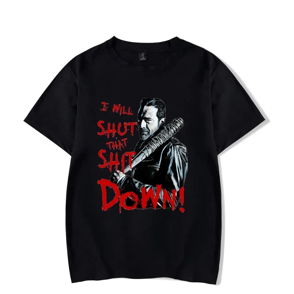 The Walking Dead t-shirt été Cool à manches courtes unisexe mode ample t-shirt hauts